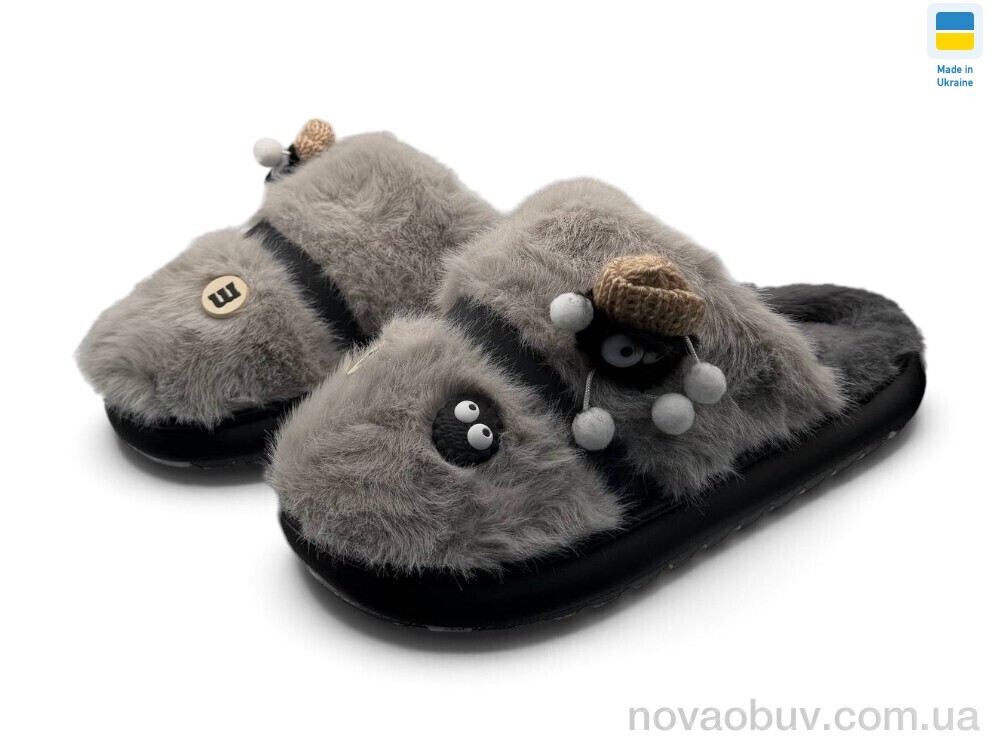 Капці Rai shoes T25-01 сірий