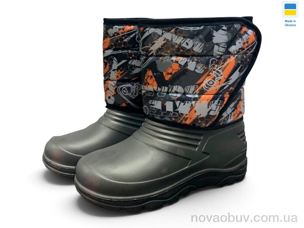 Чоботи з піни Rai shoes DC8-10 чорний