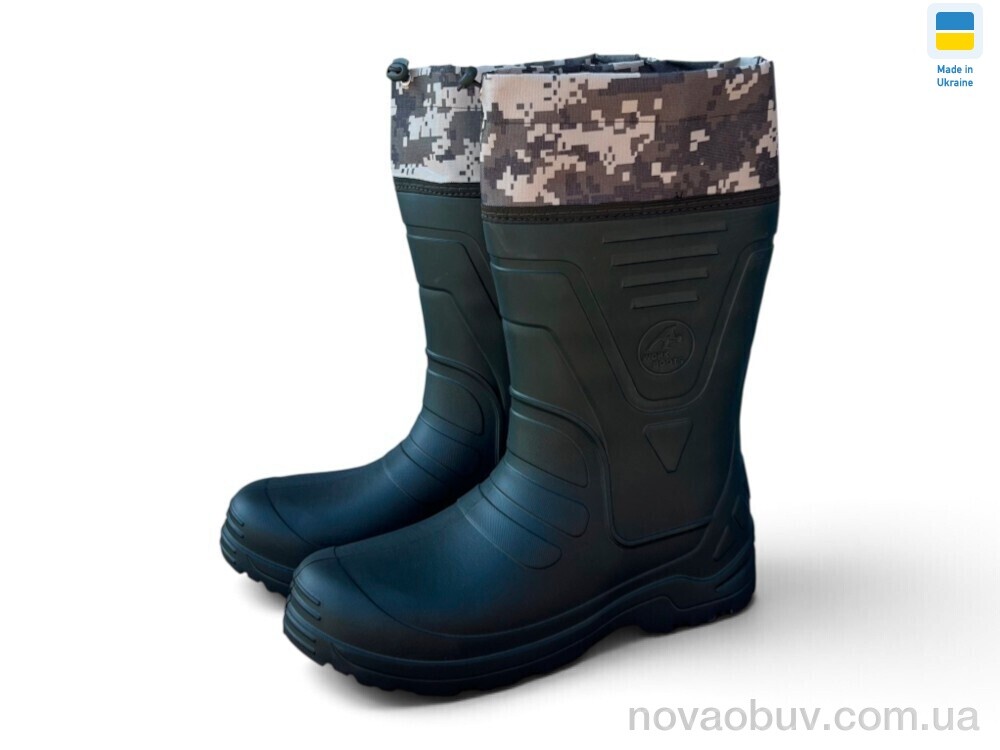 Чоботи з піни Rai shoes Рибак хакі