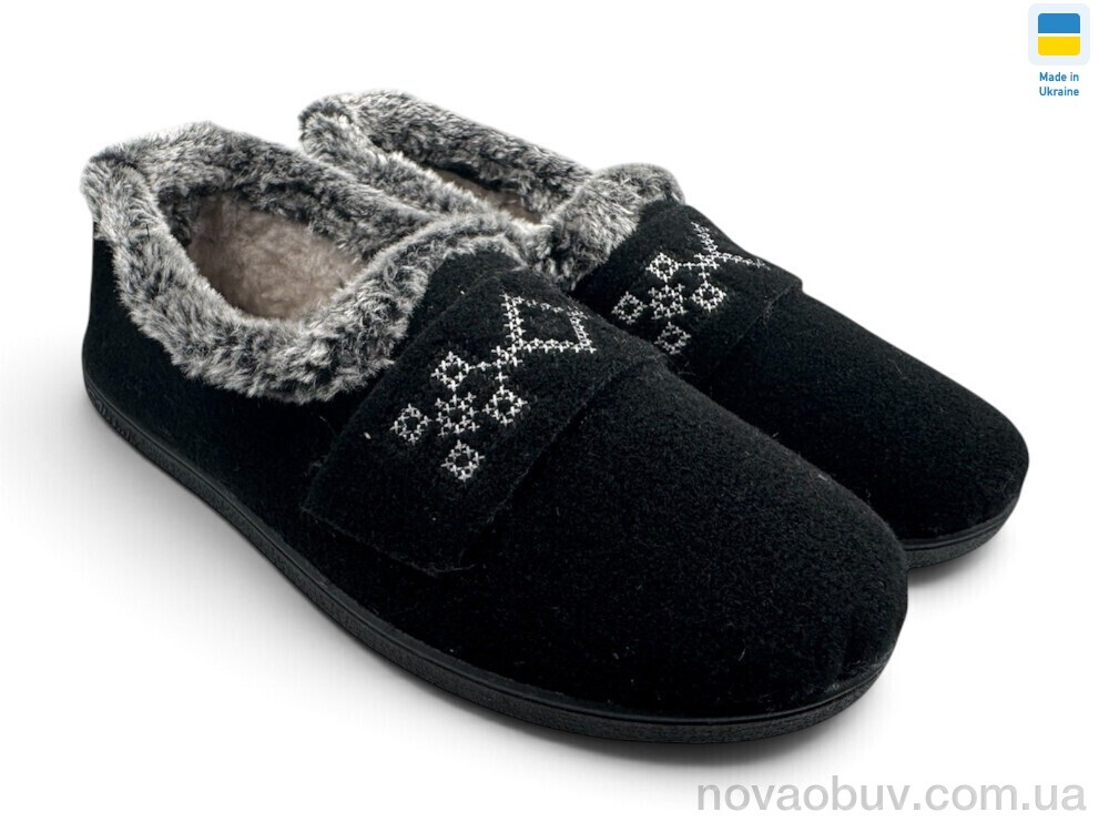 Капці Rai shoes 2210 чорний