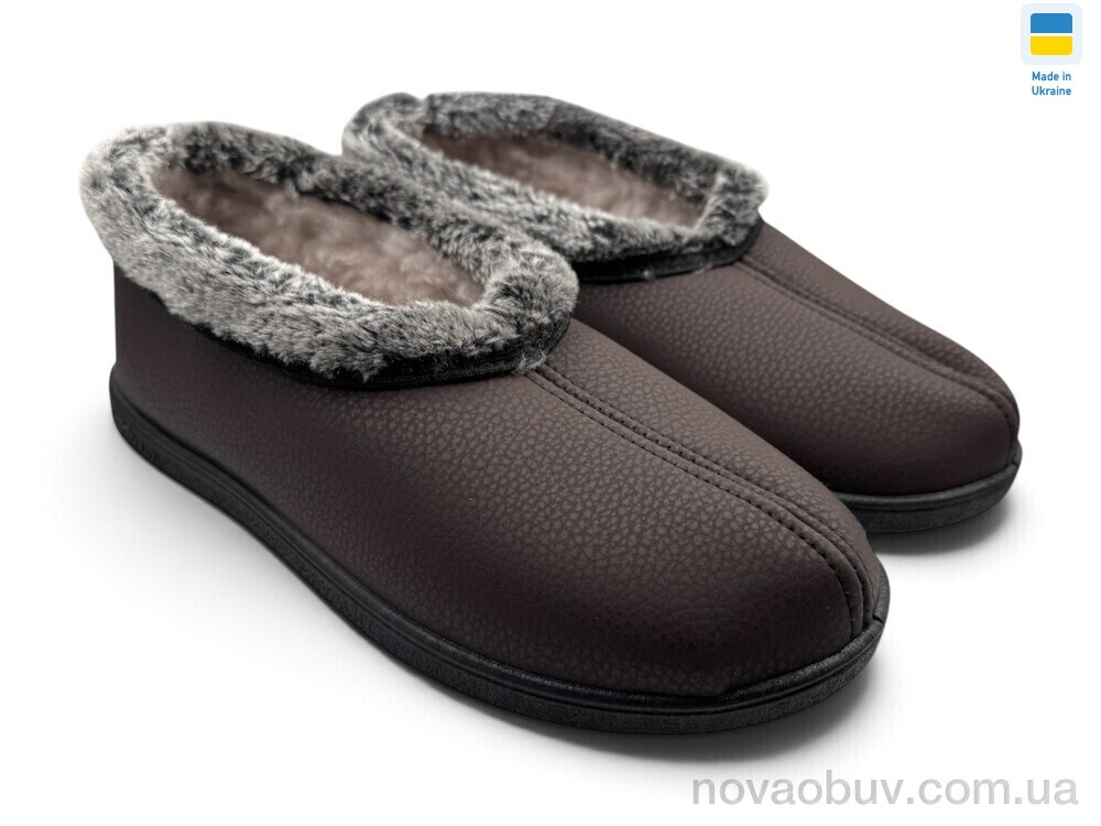 Капці Rai shoes 2205 коричневий