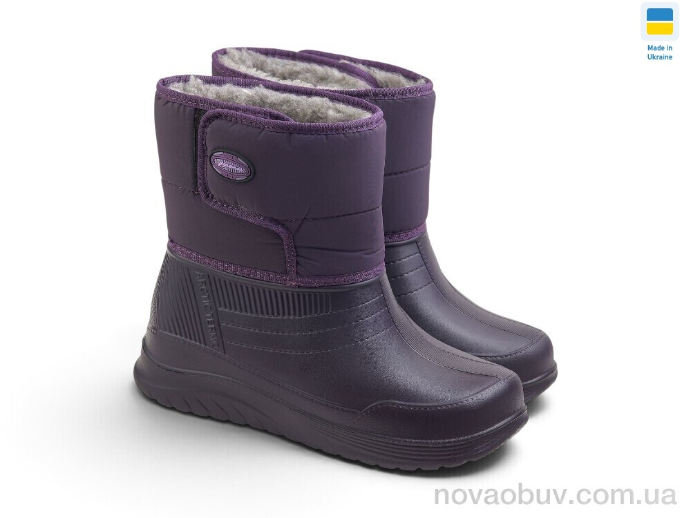 Чоботи з піни Rai shoes D-392DF т.фіолетовий