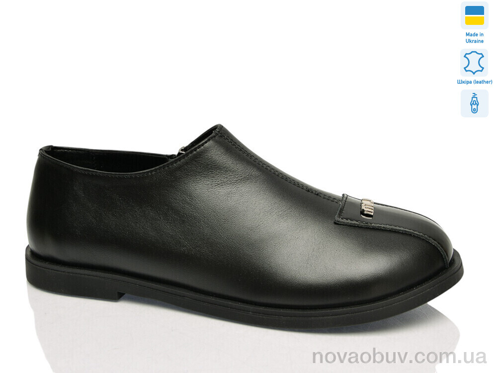 Туфлі Sali 272 чорний к. демі