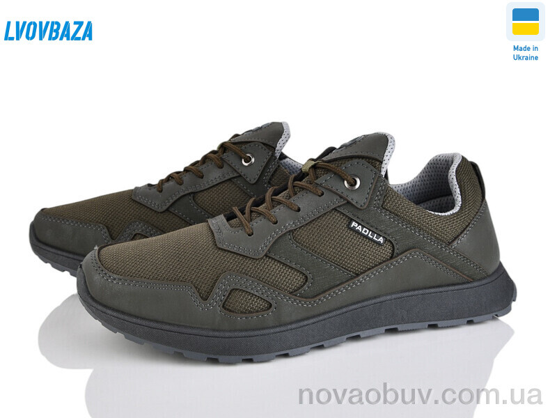 Кросівки Lvovbaza Paolla sport 2-5713 хакі