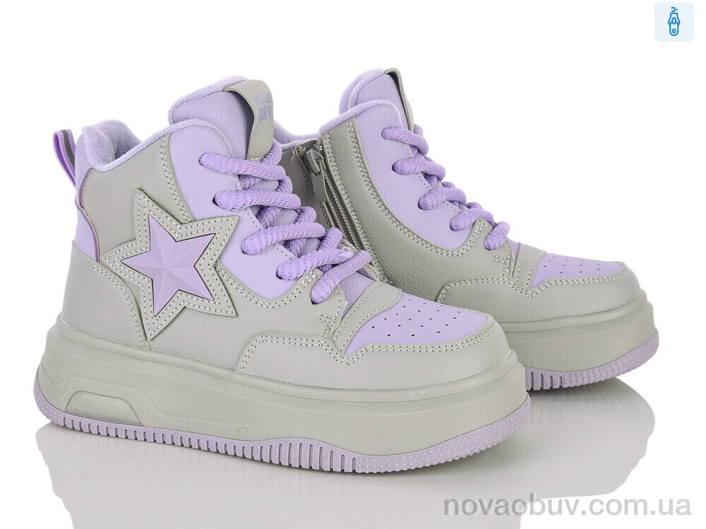 Черевики Clibee-ShoSho GC69 grey-purple
