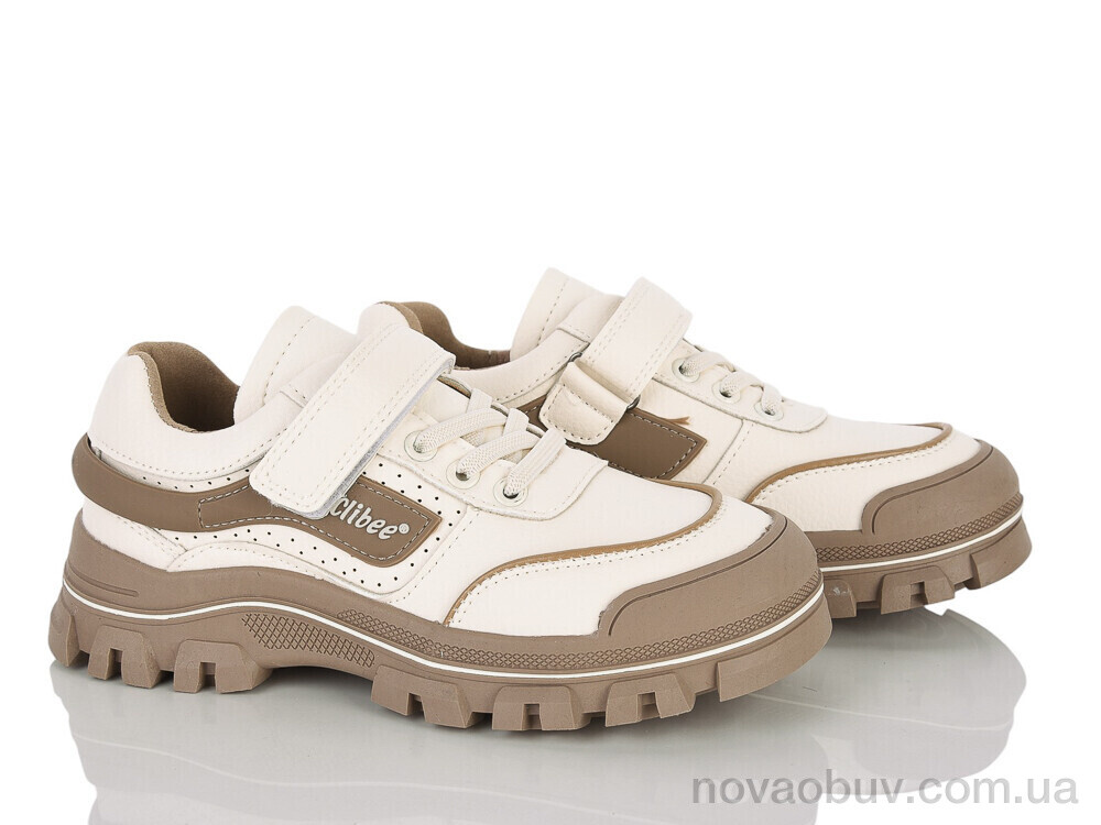 Кросівки Clibee-ShoSho LC100 beige-khaki