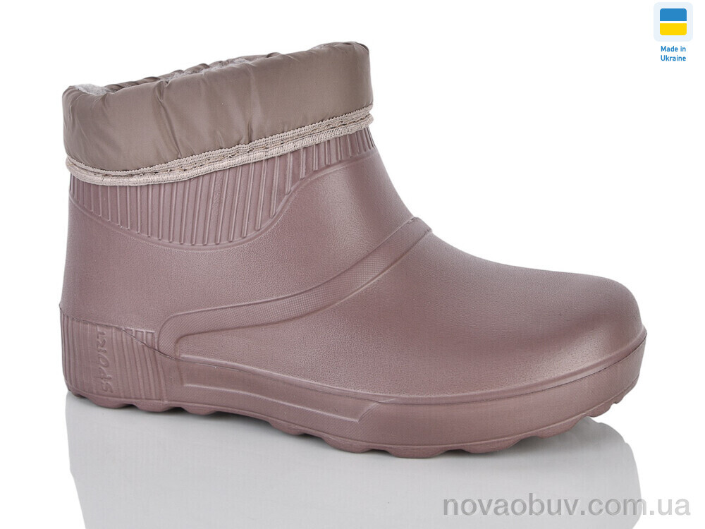 Галоші Inblue Е26 коричневий