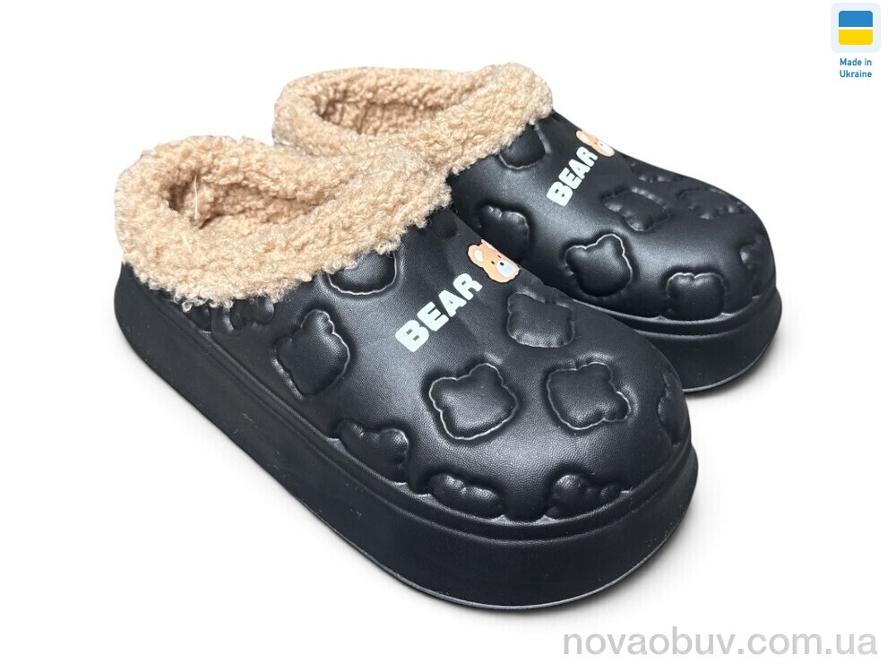 Сабо Rai shoes 605 чорний