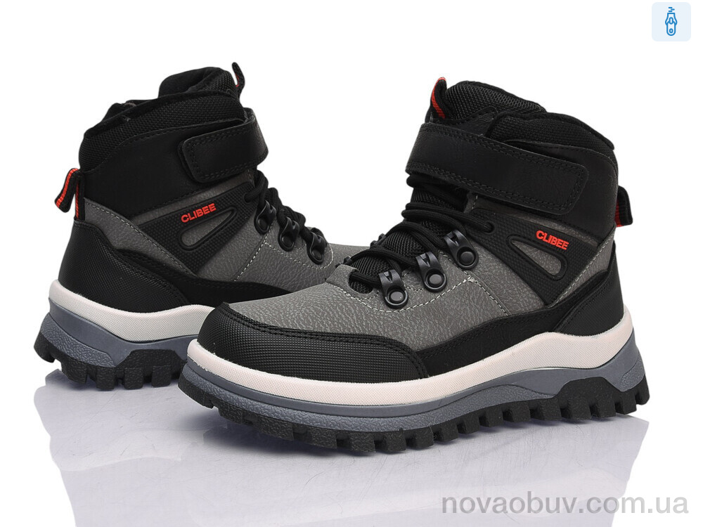 Черевики Clibee-ShoSho HC812-2 grey-red