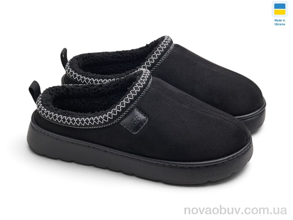Капці Rai shoes UD7302 A чорний