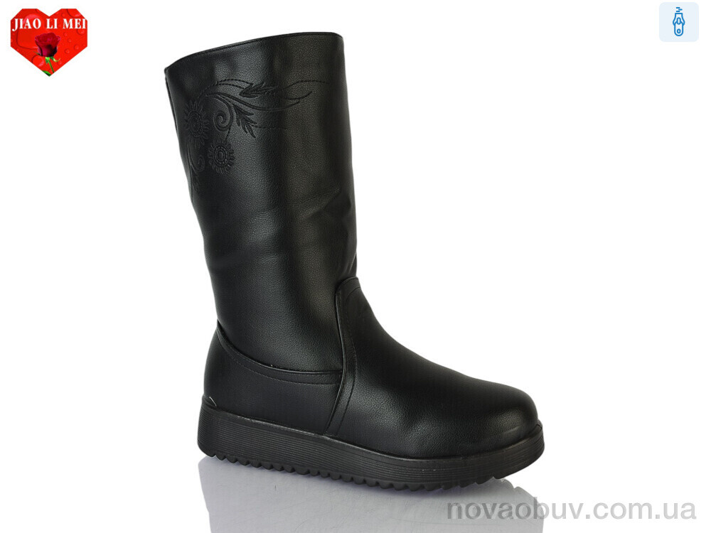 Чоботи Jiao Li Mei 882 black