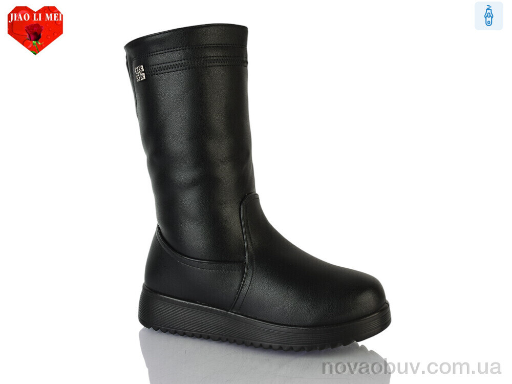 Чоботи Jiao Li Mei 887 black