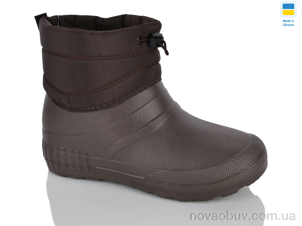 Чоботи з піни Крок D401 шоколад