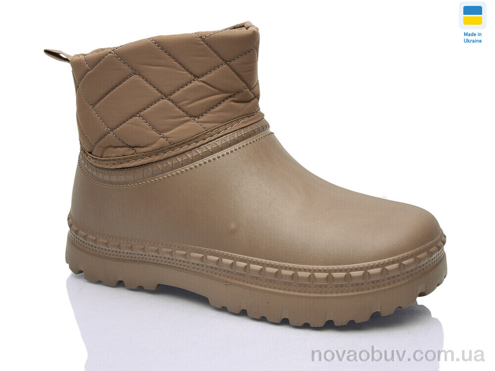 Чоботи з піни Крок D420 т.коричневий