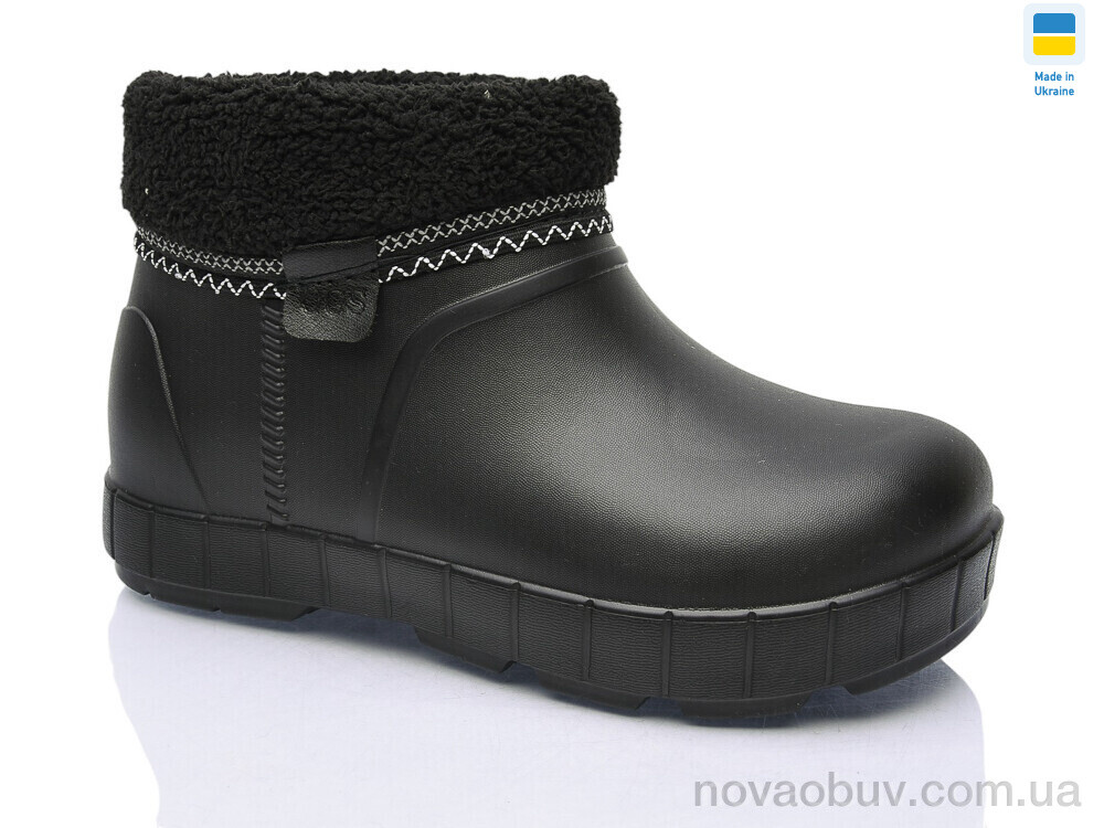Чоботи з піни Крок D43 чорний
