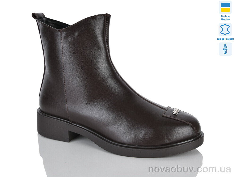 Черевики Sali 678 корич.к. демі