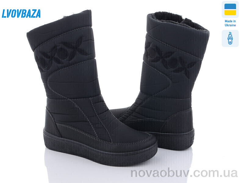 Чоботи Lvovbaza Paolla 250 чорний