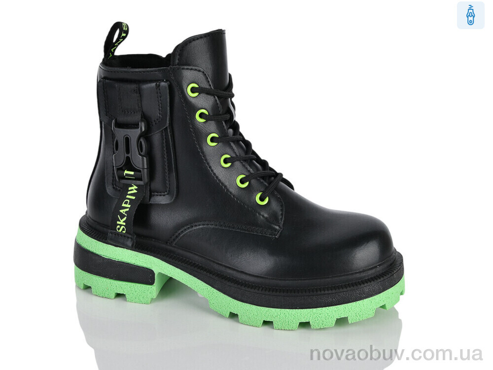 Черевики DINO ALBAT 197-36 black-green