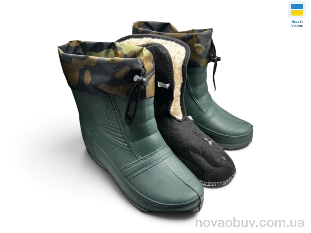 Чоботи з піни Rai shoes ГП05 зелений