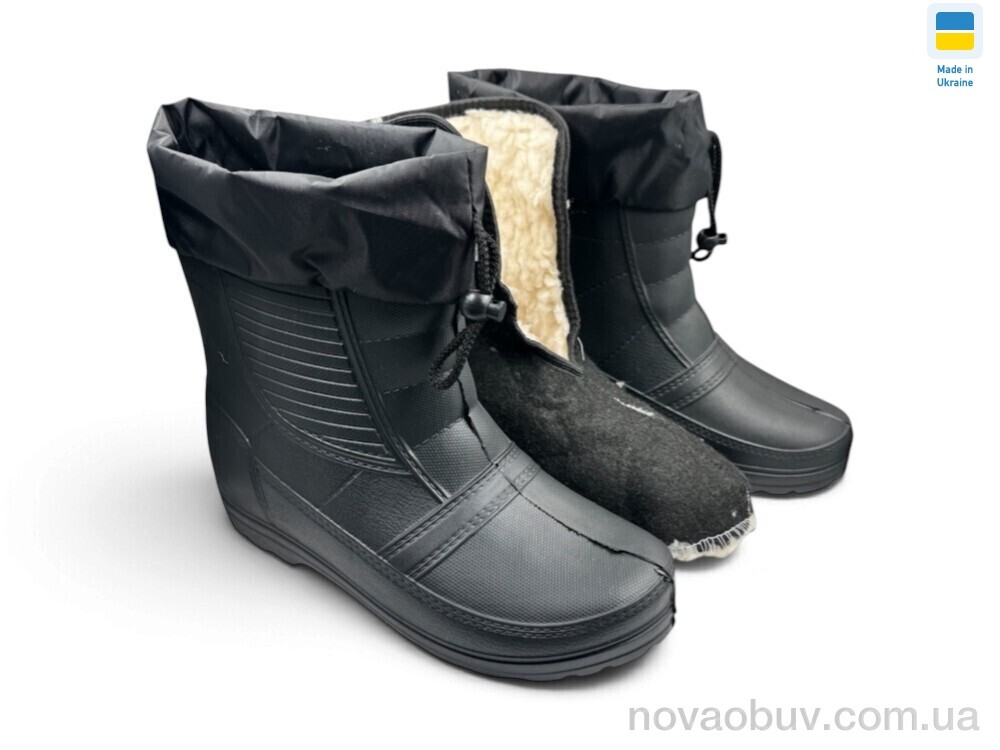 Чоботи з піни Rai shoes ГП05 чорний