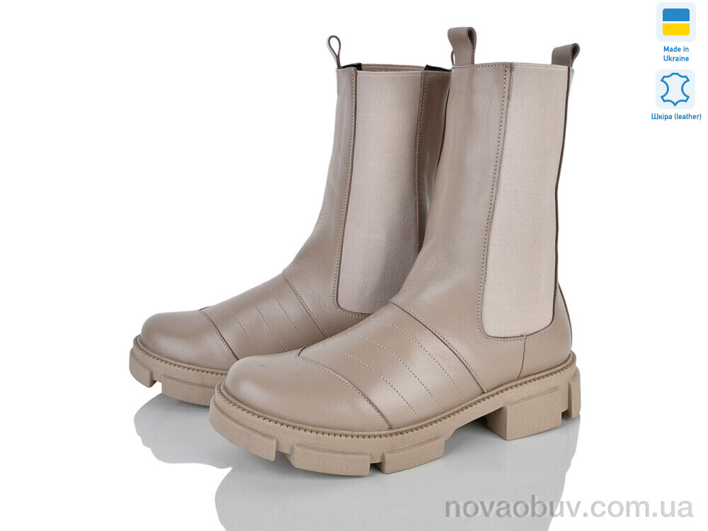 Черевики G-Aira 002-1 беж.ш.-т.