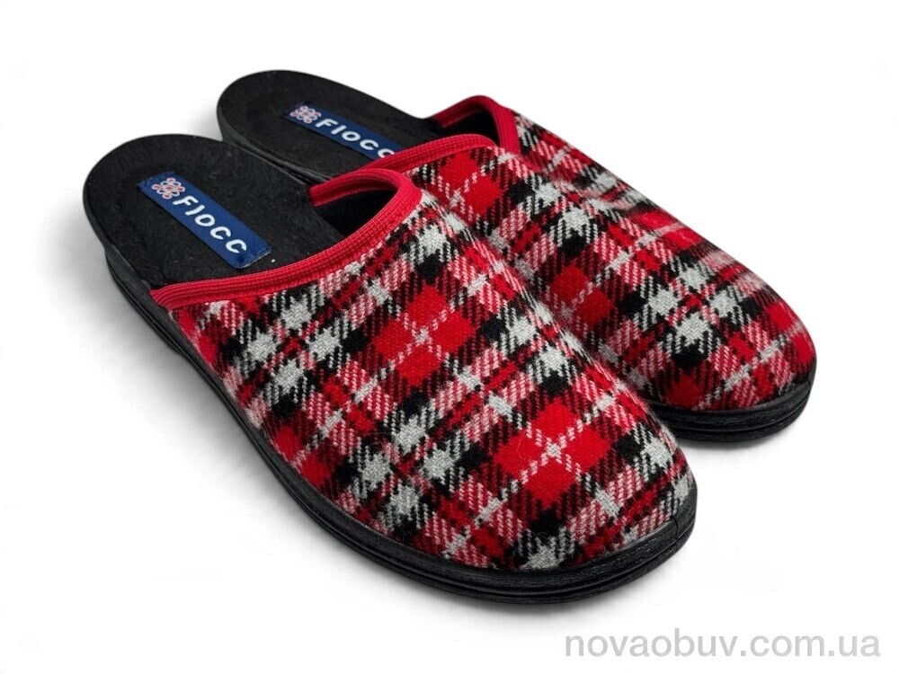 Капці Rai shoes 74010312 червоний