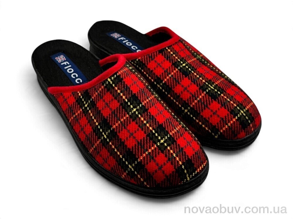 Капці Rai shoes 74010311 червоний