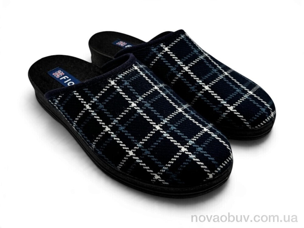 Капці Rai shoes 74010386 чорний