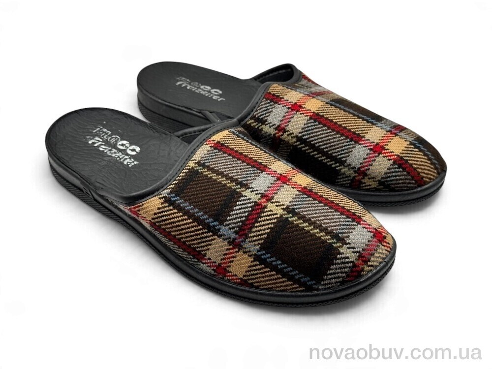 Капці Rai shoes 95210313 коричневий