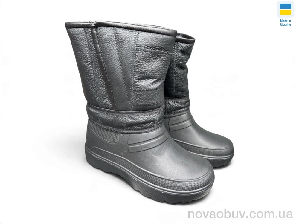 Чоботи з піни Rai shoes Бахіл чоловічий чорний