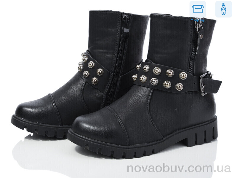 Черевики Waldem W112 black