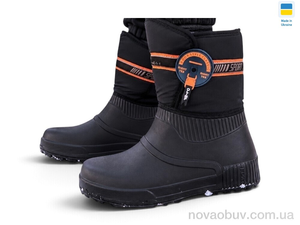 Чоботи з піни Rai shoes 542 чорний