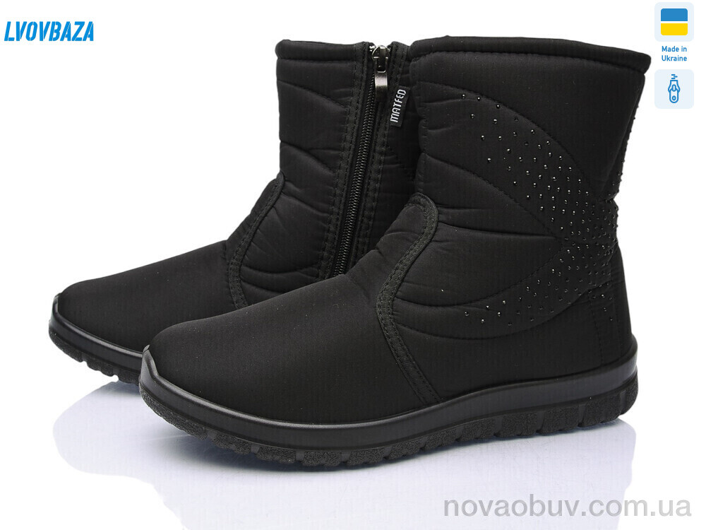 Дутики Lvovbaza 5201 чорний