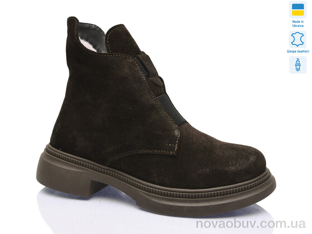 Черевики Sali 981 корич.з. зима