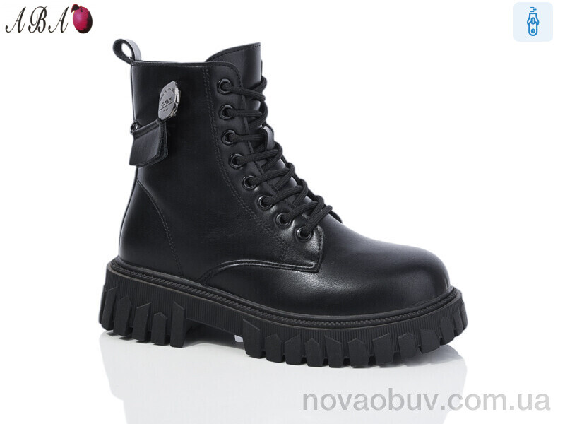 Черевики Aba 5255 black
