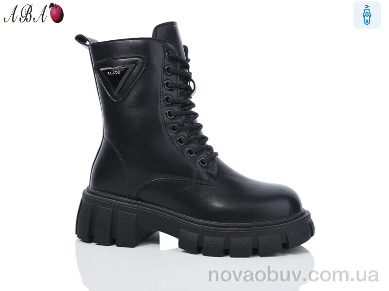Черевики Aba 5233 black