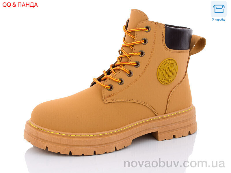 Черевики QQ shoes D001 camel